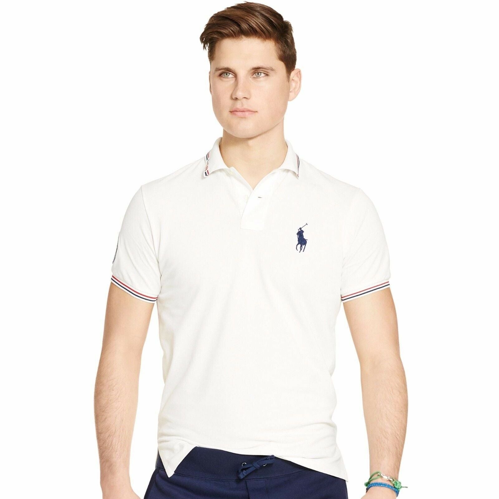 [889697924840] Mens Polo Ralph Lauren Mens Team USA 2016 Olympics Rugby Polo