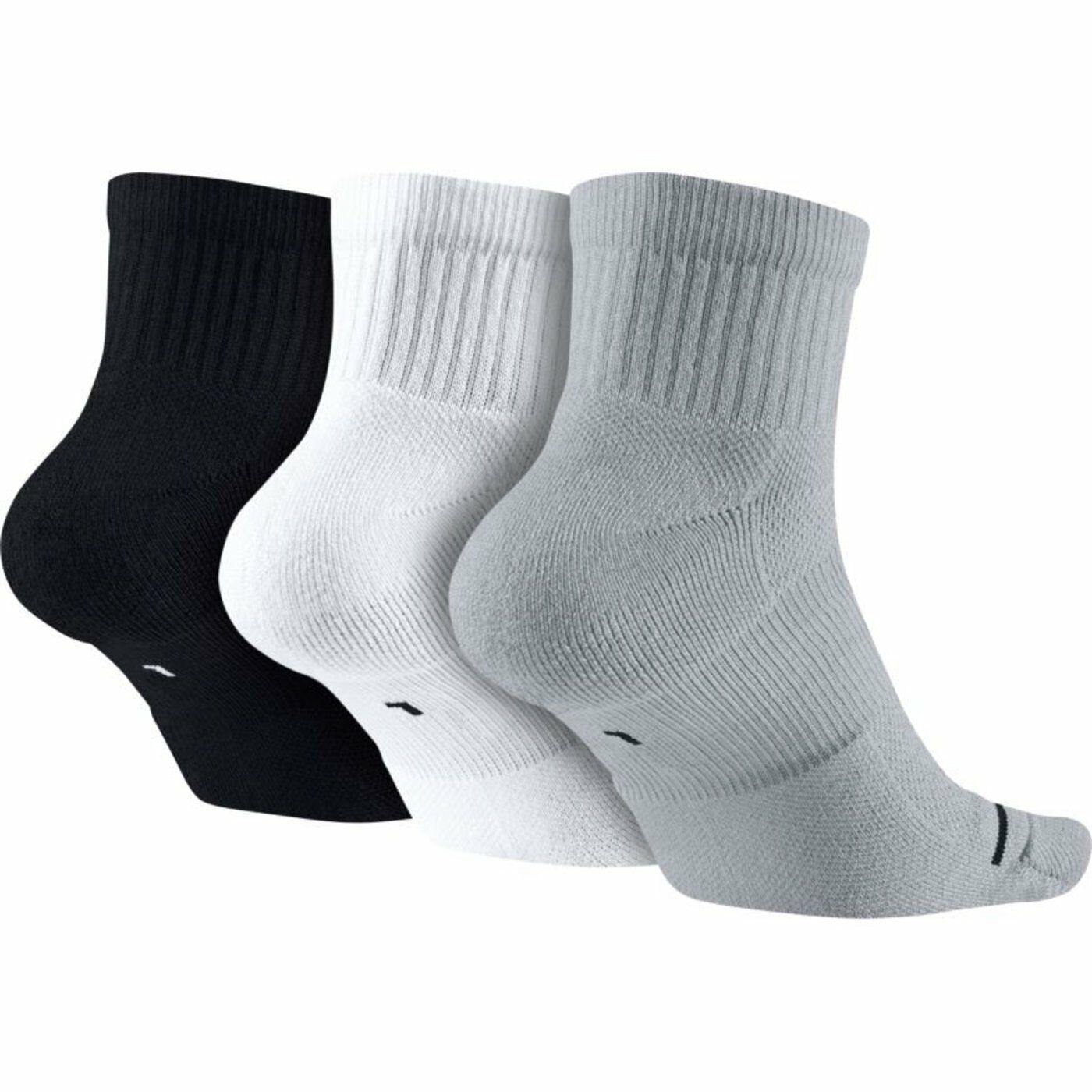 [SX5544-017] Mens Air Jordan Jumpman High-Intensity 1/4 Socks (3 Pair) - sneakAR
