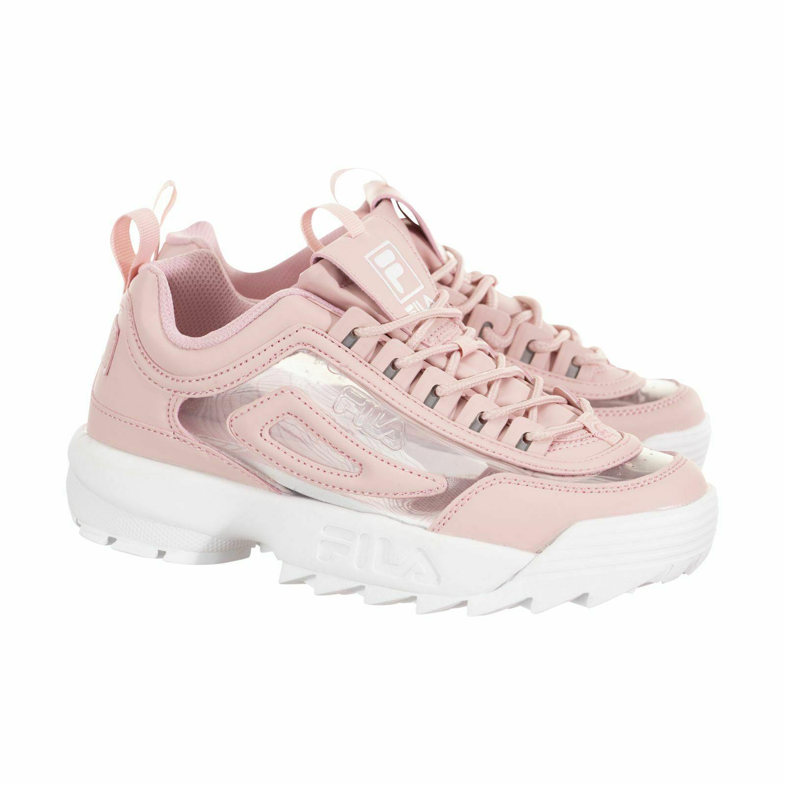[5FM00696-661] Womens Fila Disruptor II Clear - sneakAR