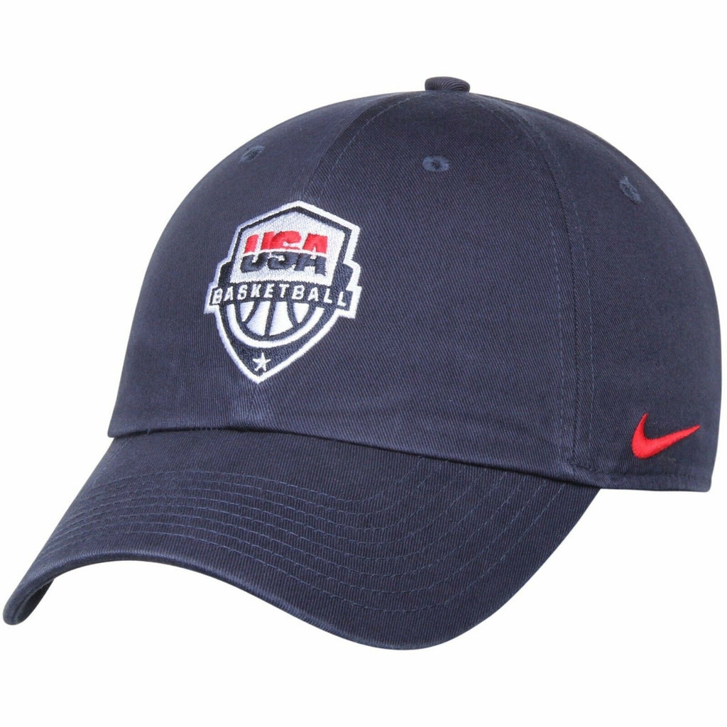 [885840029639] Mens Nike USA Basketball Campus Performance Adjustable Hat