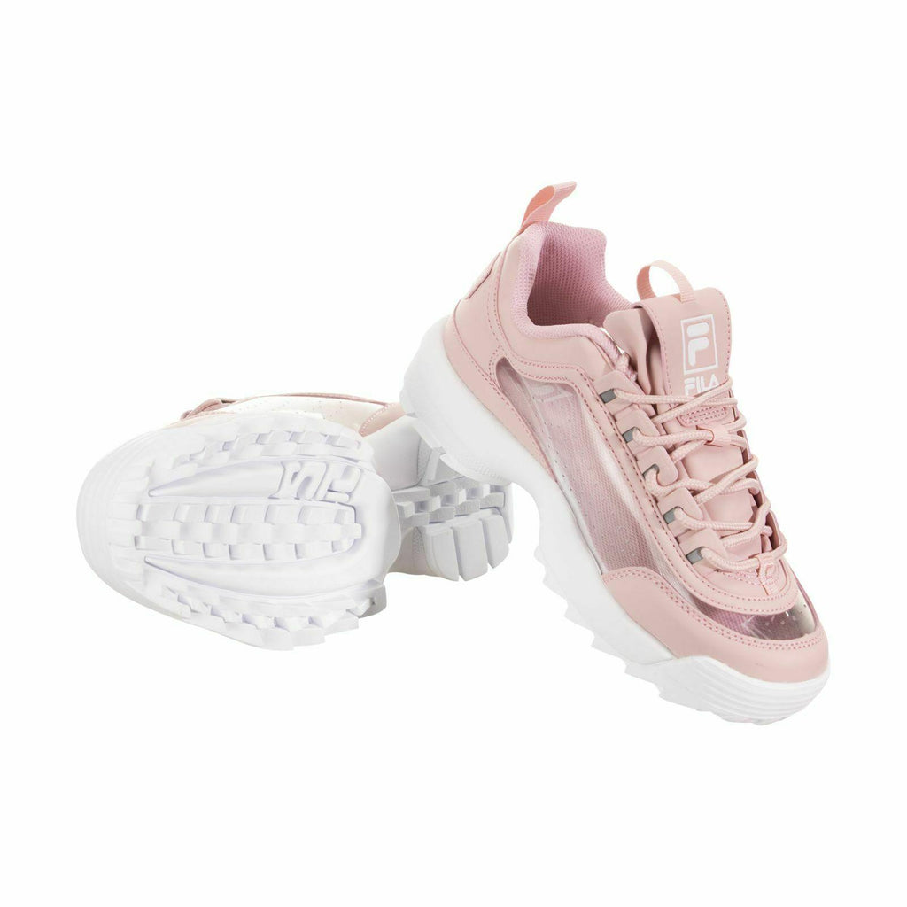 [5FM00696-661] Womens Fila Disruptor II Clear - sneakAR