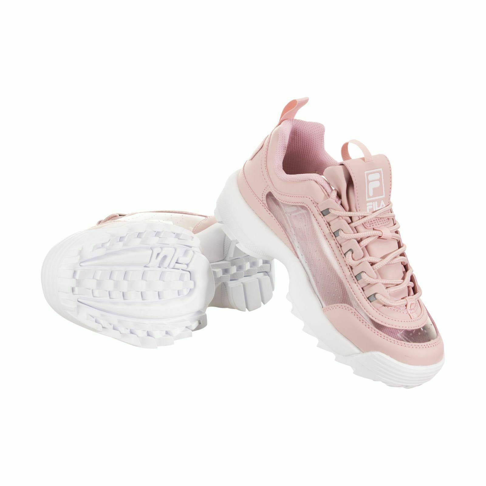 [5FM00696-661] Womens Fila Disruptor II Clear - sneakAR