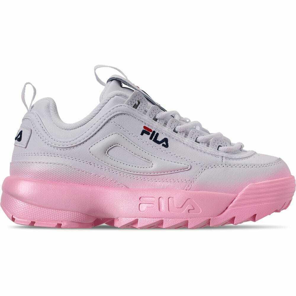 [5FM00541-156] Womens Fila Disruptor II Premium Fade - sneakAR