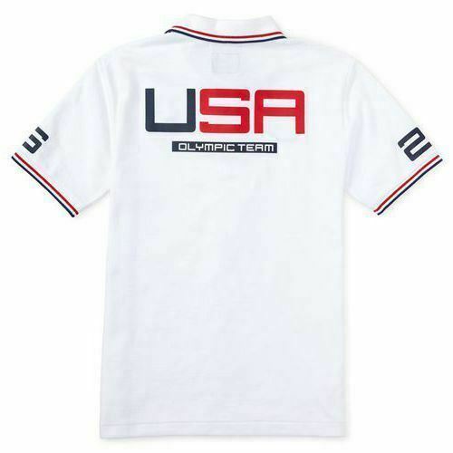 [889697924307] Mens Polo Ralph Lauren Mens Team USA 2016 Olympics Basic Mesh Polo