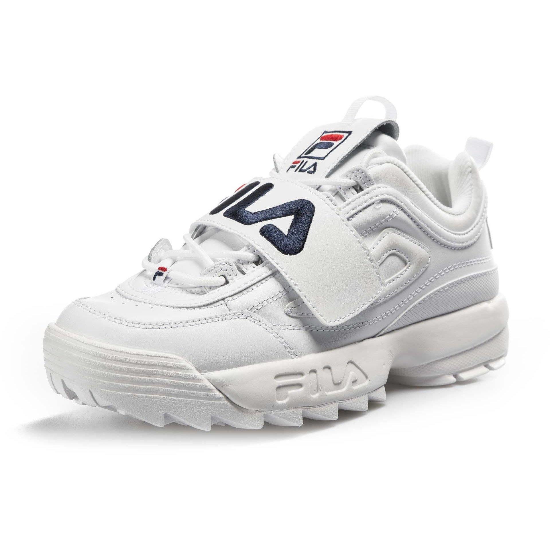 [5XM00807-125] Womens Fila Disruptor II Applique - sneakAR