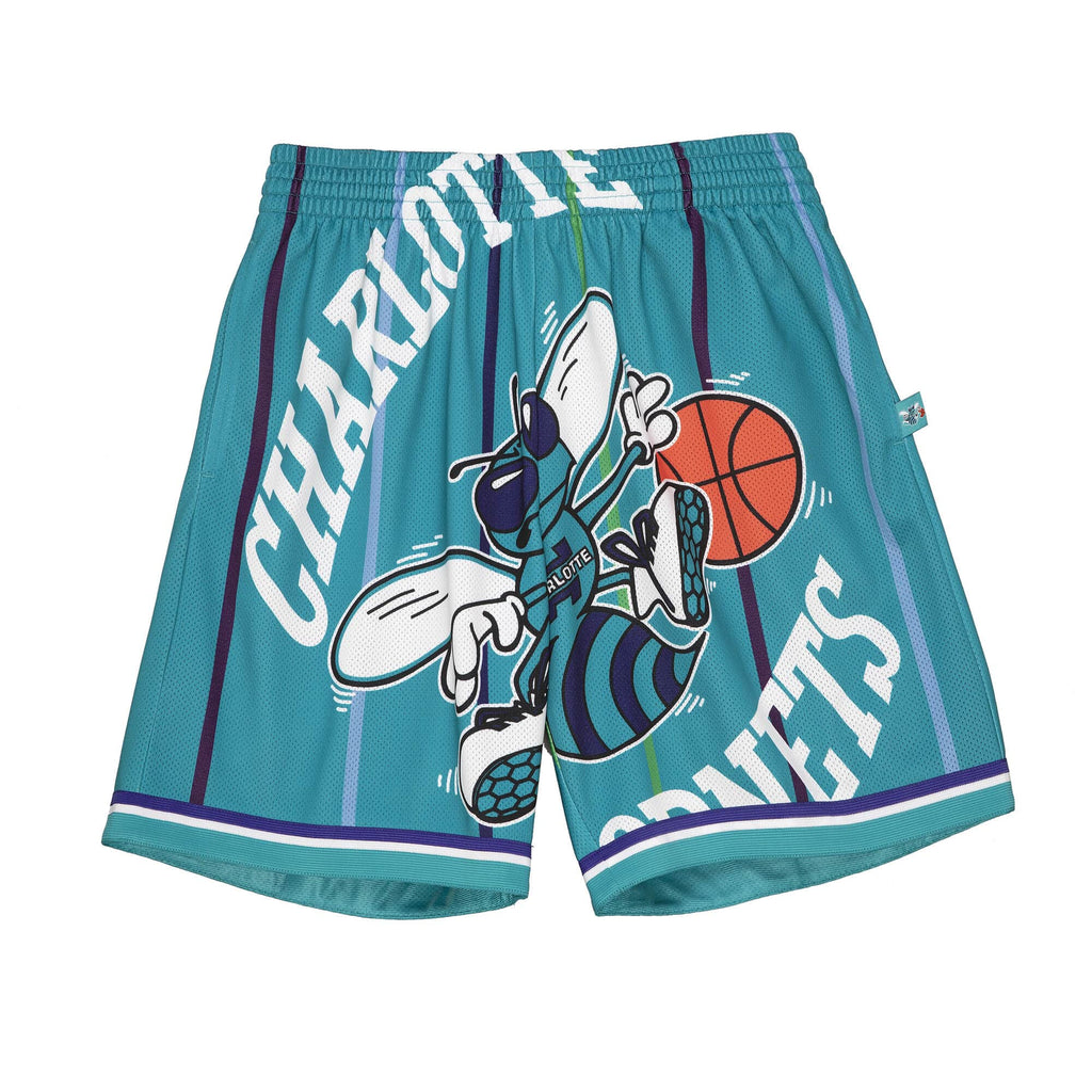 MITCHELL & NESS NBA BLOWN OUT FASHION SHORTS CHARLOTTE HORNETS