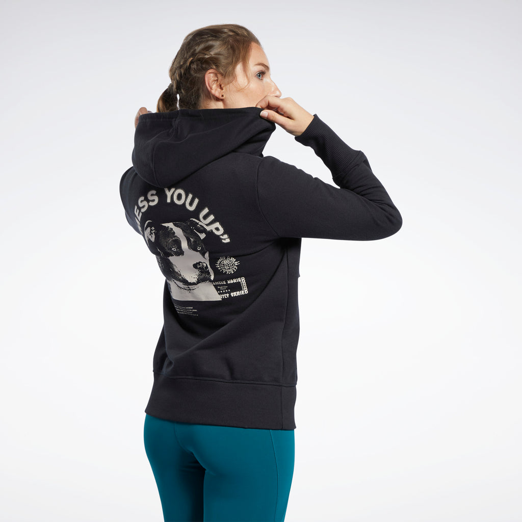 [FK4382] Womens Reebok CrossFit Full Zip Hoodie