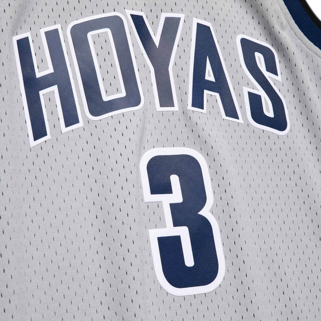 Mens Mitchell & Ness NCAA SWINGMAN JERSEY - GEORGETOWN HOYAS ALLEN IVERSON