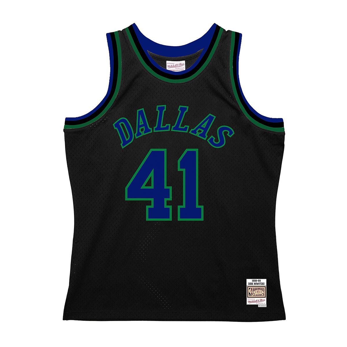 Mens Mitchell & Ness NBA RELOAD 2.0 SWINGMAN JERSEY MAVERICKS 1998 DIRK NOWITZKI