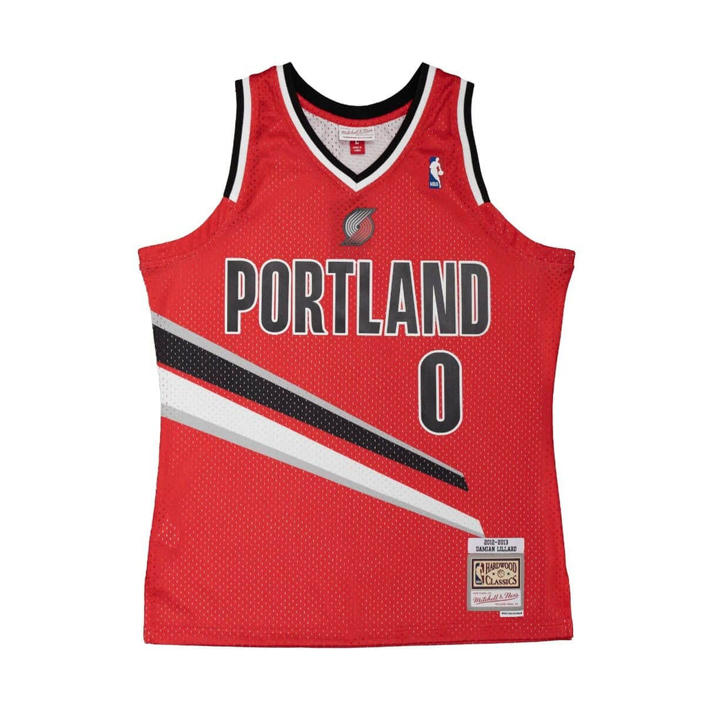 MITCHELL & NESS NBA ALTERNATE JERSEY PORTLAND TRAIL BLAZERS 2012 DAMIAN LILLARD