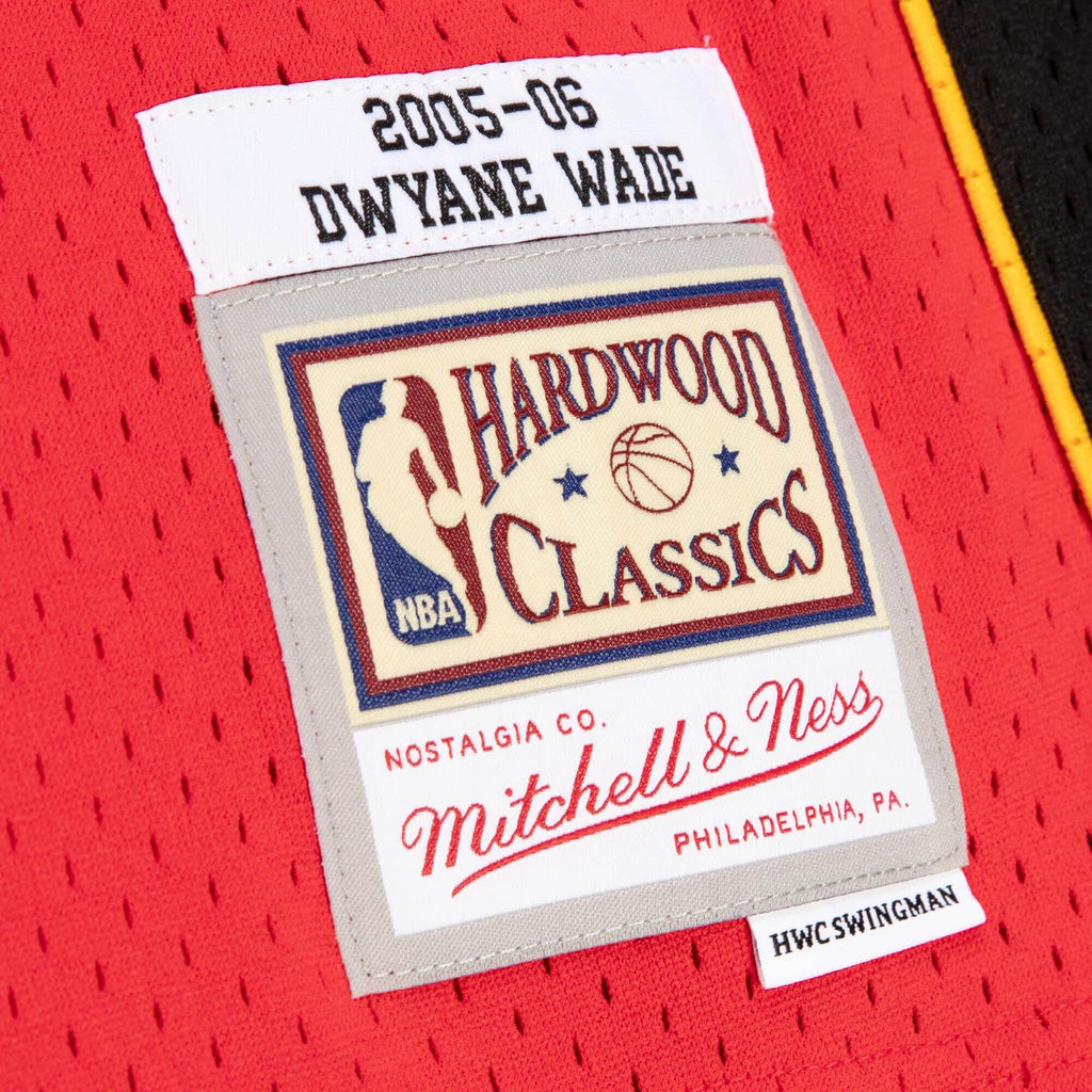 Mens Mitchell & Ness NBA ALTERNATE JERSEY - HEAT 2005 DWYANE WADE