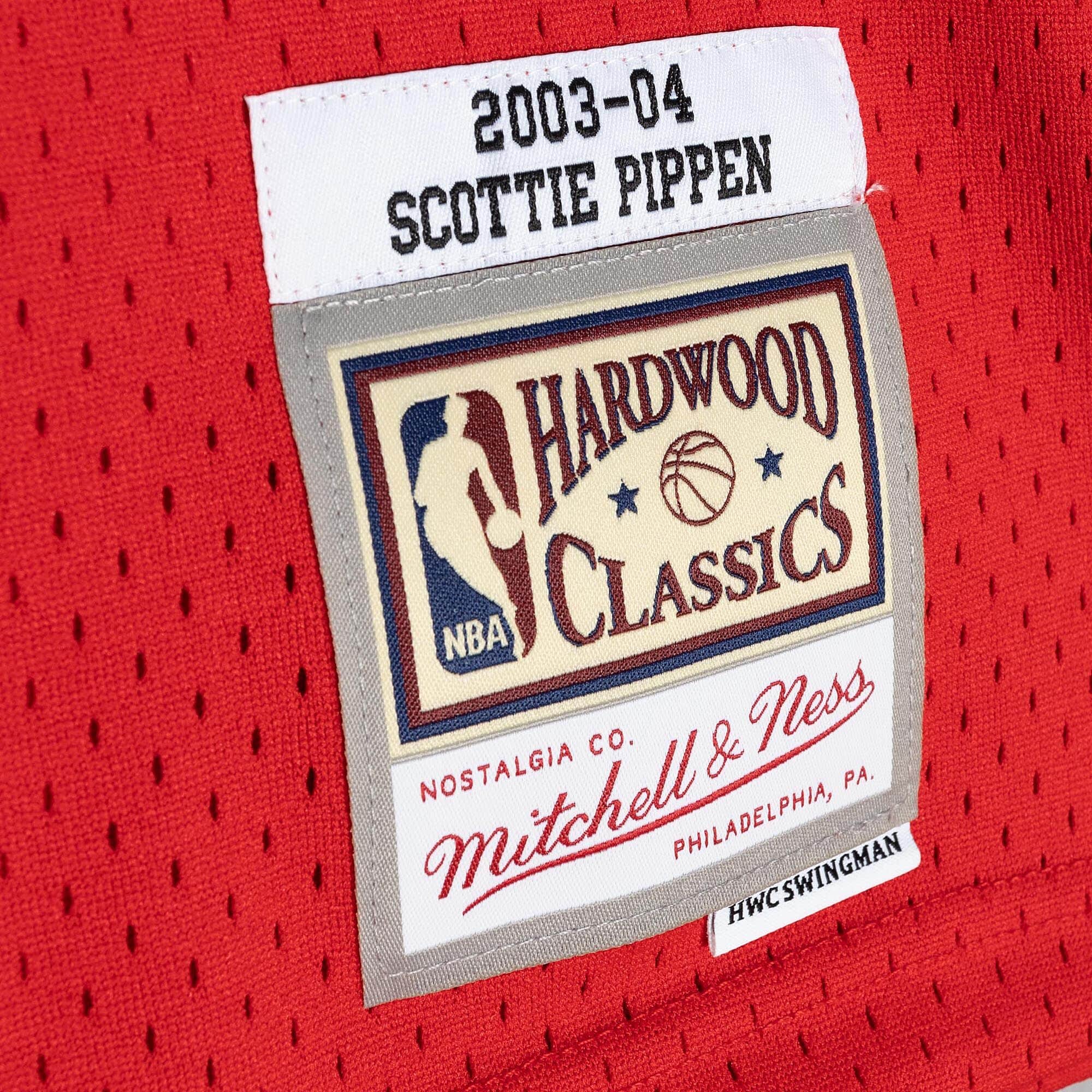 MITCHELL & NESS NBA ALTERNATE JERSEY CHICAGO BULLS 2003 SCOTTIE PIPPEN