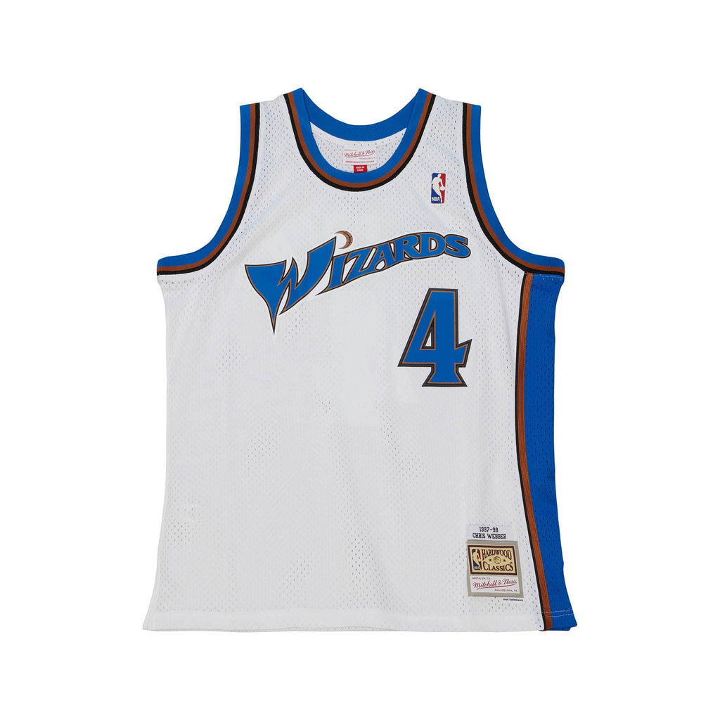 MITCHELL & NESS NBA HOME JERSEY WASHINGTON WIZARDS 1997 CHRIS WEBBER