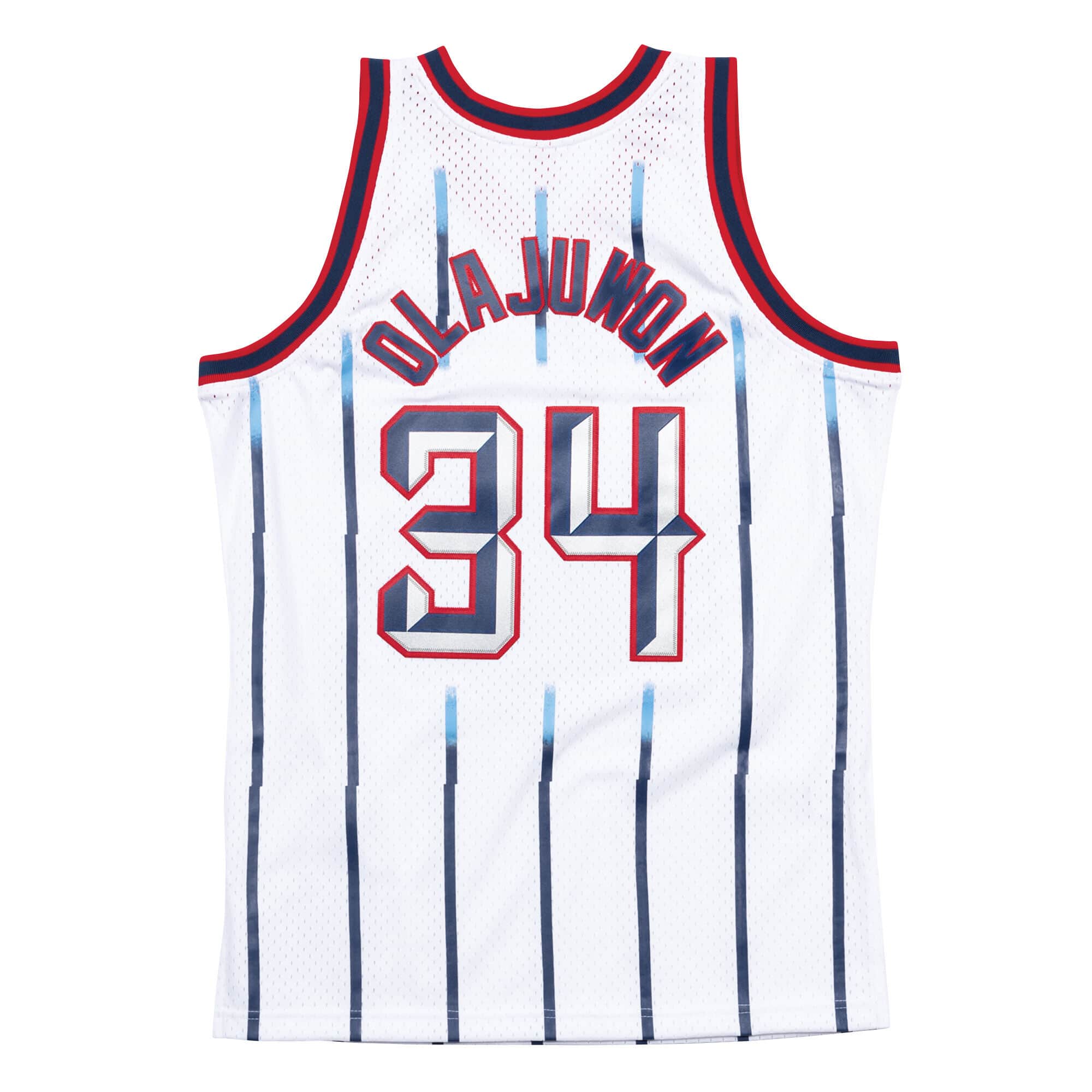 [HROWHIT96HOL] Mens Mitchell & Ness NBA Swingman Jersey Rockets 96-97 Hakeem Olajuwon