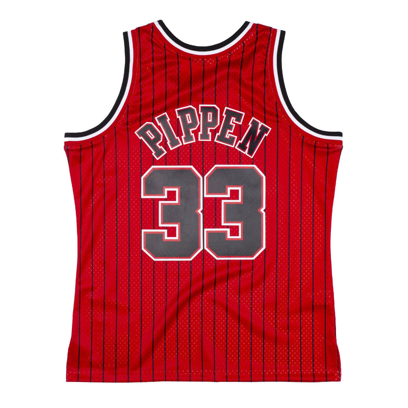 Mens Mitchell & Ness NBA Reload Swingman Jersey Bulls 1995 Scottie Pippen