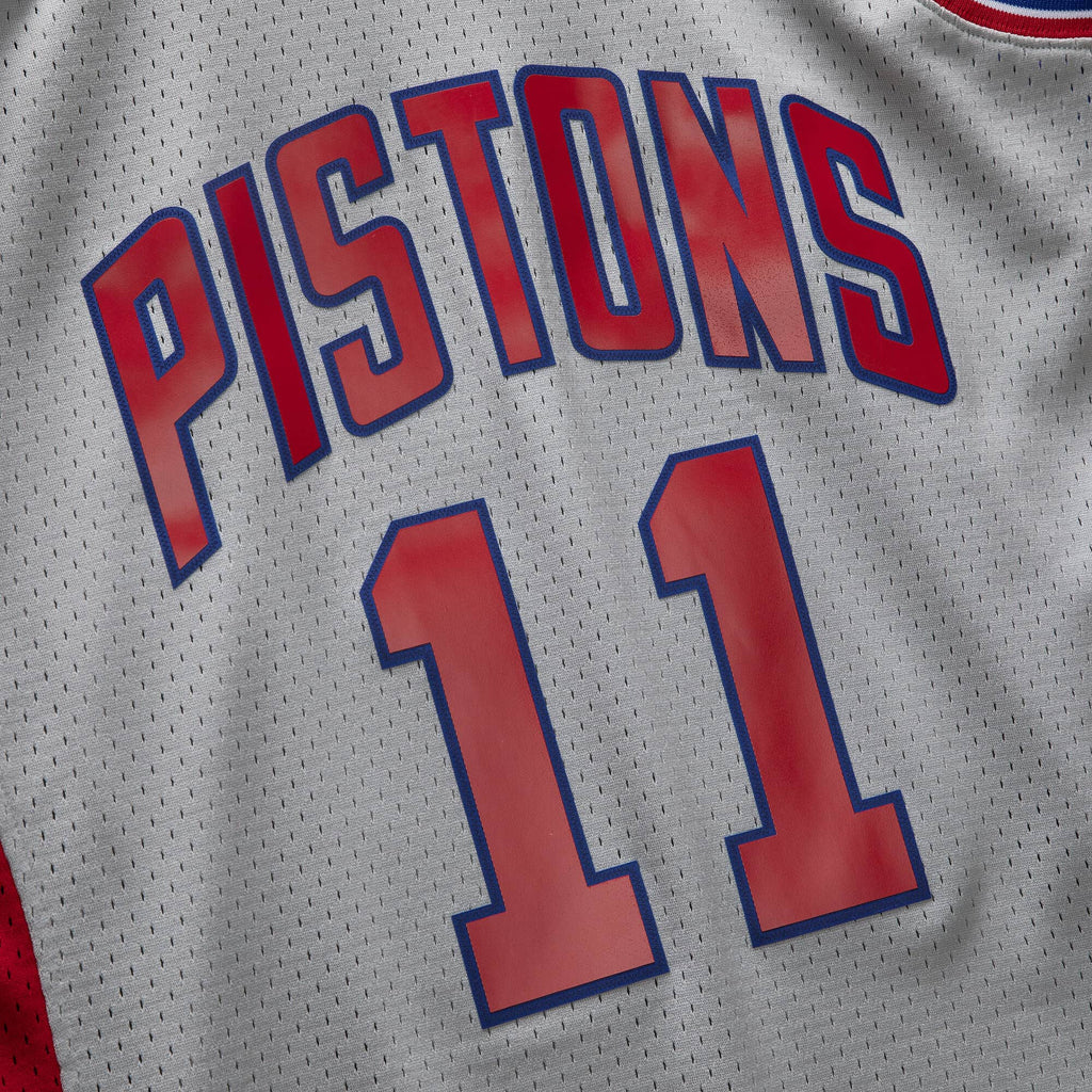 Mens Mitchell & Ness NBA SWINGMAN JERSEY- DETROIT PISTONS 82 ISIAH THOMAS