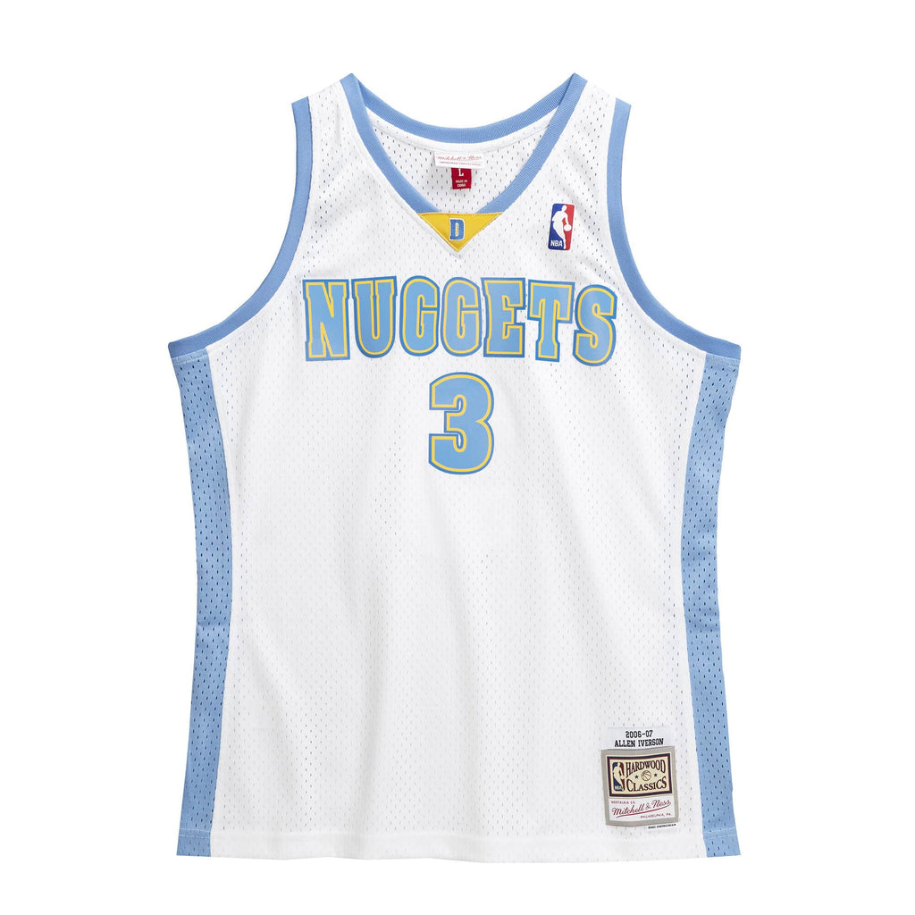MITCHELL & NESS NBA SWINGMAN JERSEY DENVER NUGGETS 06 ALLEN IVERSON