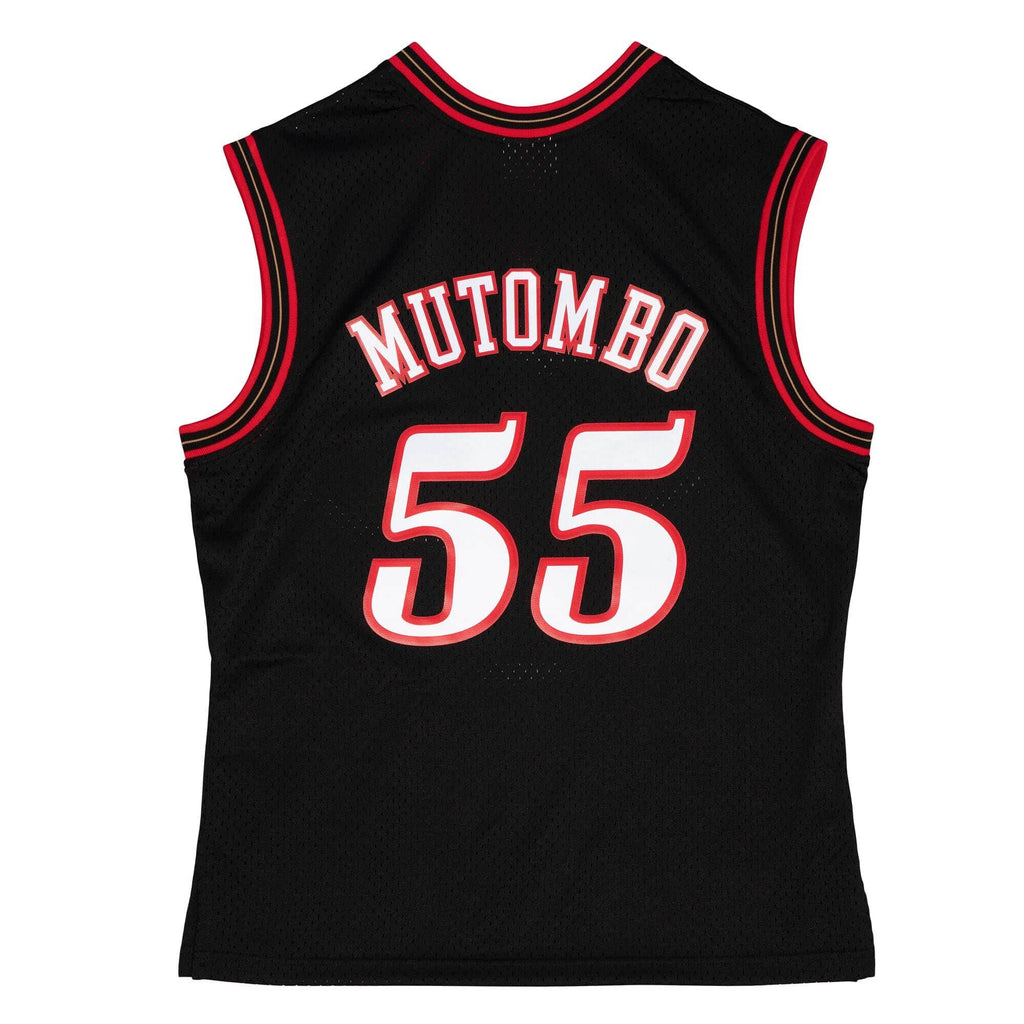 Mens Mitchell & Ness NBA SWINGMAN JERSEY - 76ERS 2000 DIKEMBE MUTOMBO