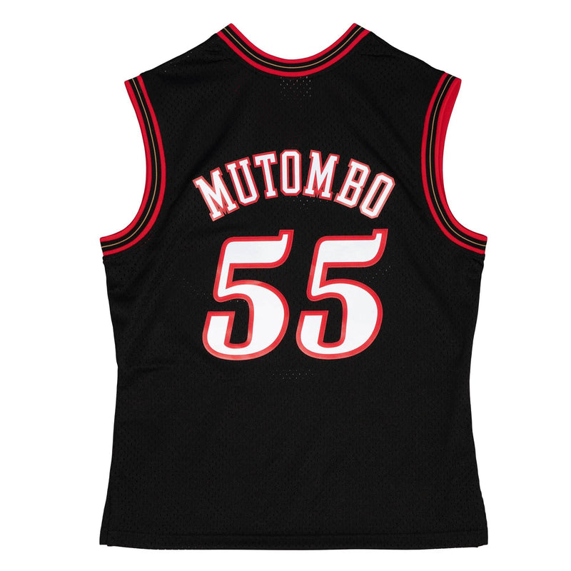 Mens Mitchell & Ness NBA SWINGMAN JERSEY - 76ERS 2000 DIKEMBE MUTOMBO