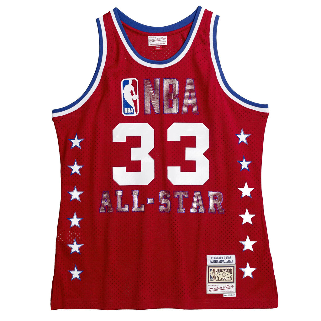 Mens Mitchell & Ness NBA Swingman Jersey All Star 1988 Kareem Abdul Jabbar