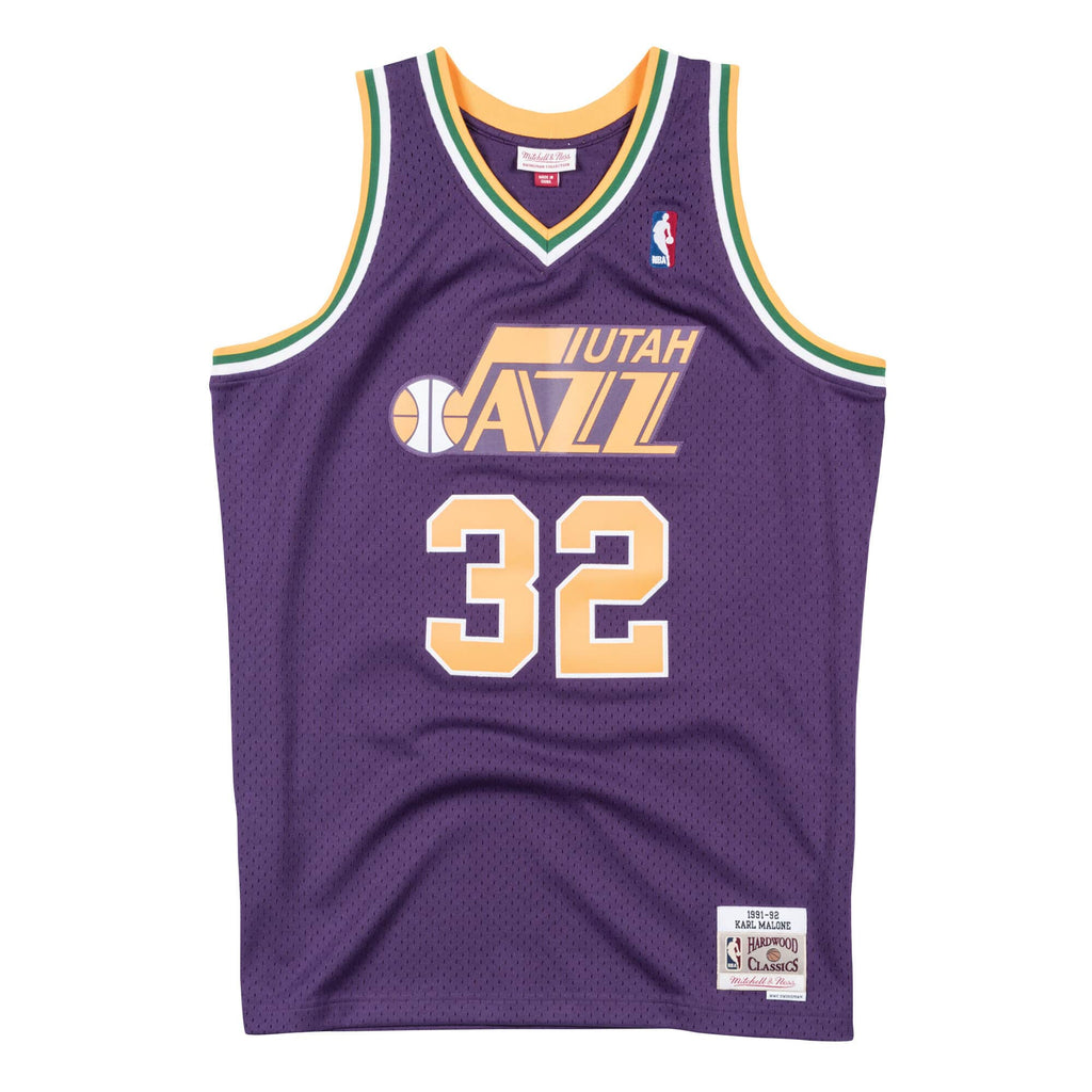 MITCHELL & NESS NBA SWINGMAN JERSEY UTAH JAZZ 91 KARL MALONE