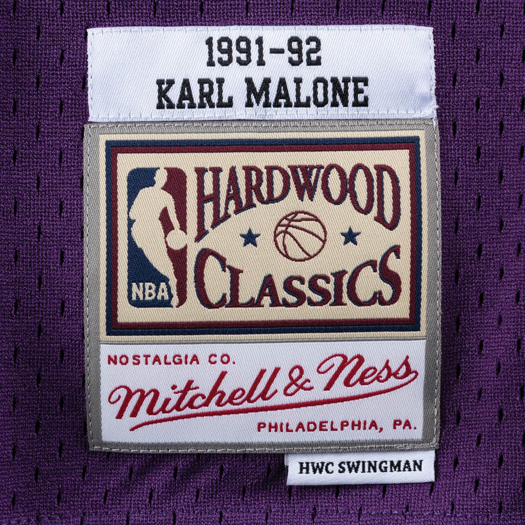 MITCHELL & NESS NBA SWINGMAN JERSEY UTAH JAZZ 91 KARL MALONE