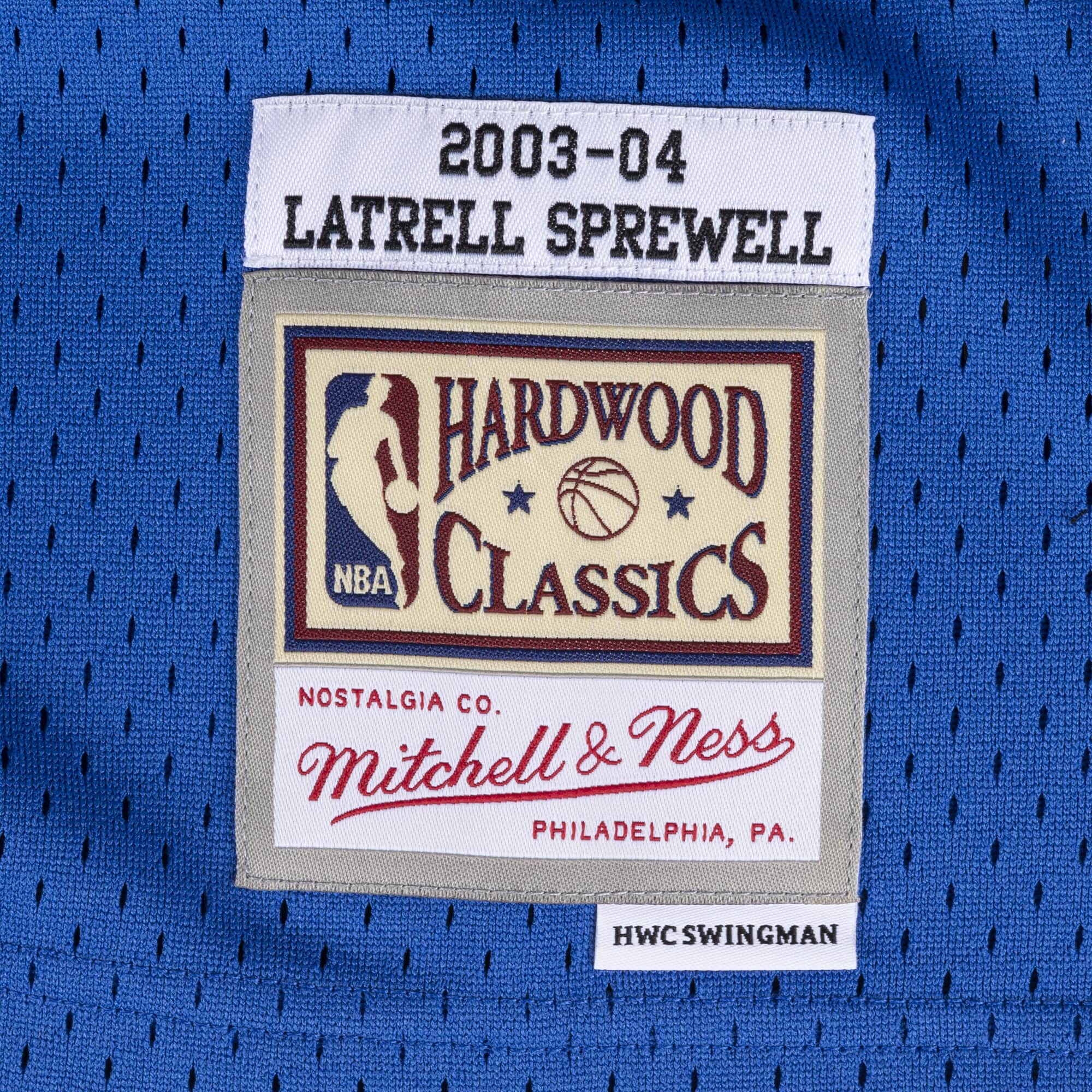 MITCHELL & NESS NBA SWINGMAN JERSEY MINNESOTA TIMBERWOLVES 2003 LATRELL SPREWELL