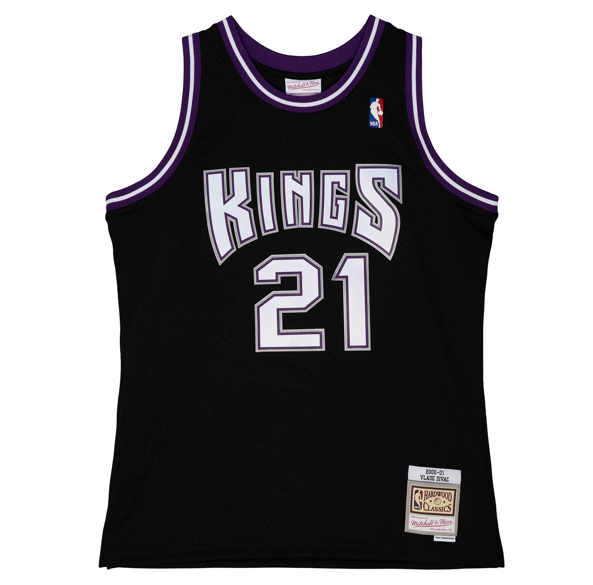 MITCHELL & NESS NBA SWINGMAN JERSEY SACRAMENTO KINGS 2000 VLADE DIVAC