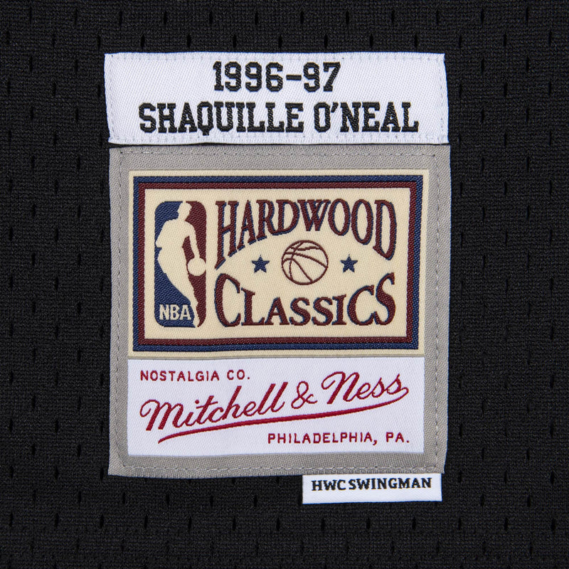 Mens Mitchell & Ness NBA Reload Swingman Jersey Lakers 1996 Shaquille O'Neal