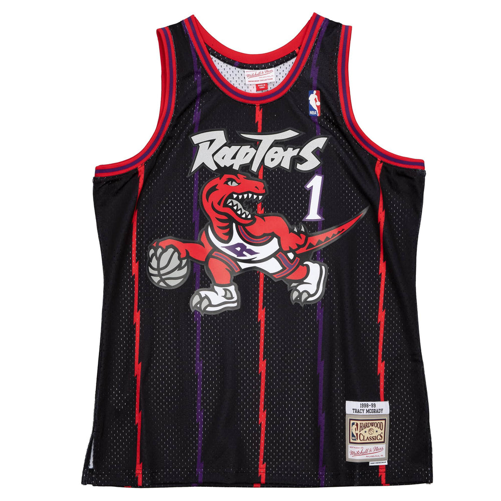 Mens Mitchell & Ness NBA Reload 2.0 Swingman Jersey Raptors 98 Tracy Mcgrady