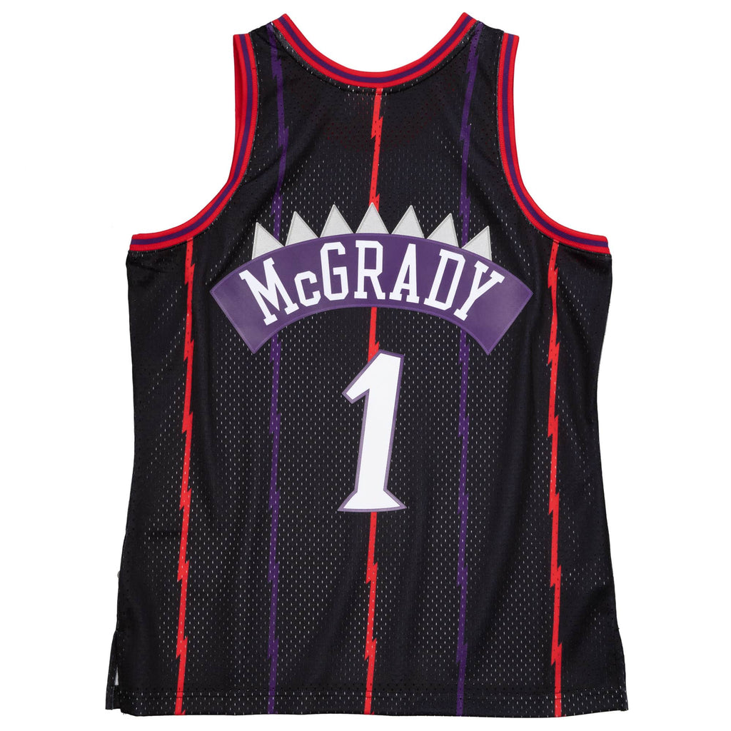 Mens Mitchell & Ness NBA Reload 2.0 Swingman Jersey Raptors 98 Tracy Mcgrady