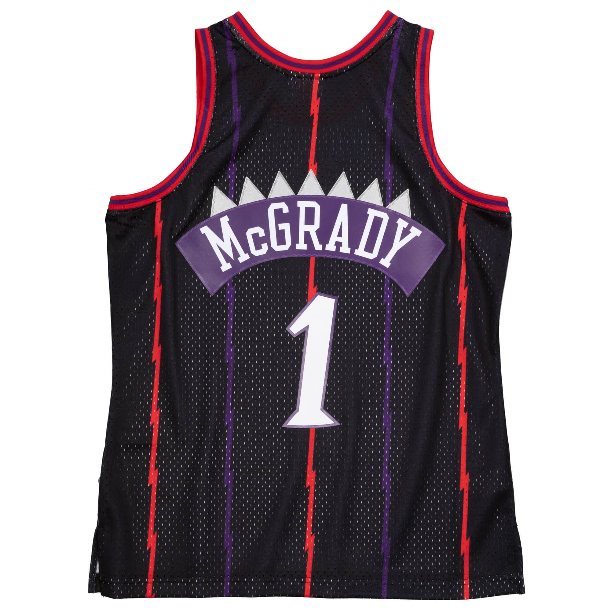 Mens Mitchell & Ness NBA Reload 2.0 Swingman Jersey Raptors 98 Tracy Mcgrady