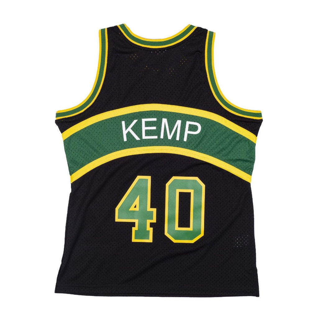 Mens Mitchell & Ness NBA RELOAD SWINGMAN JERSEY - SUPERSONICS 1994 SHAWN KEMP