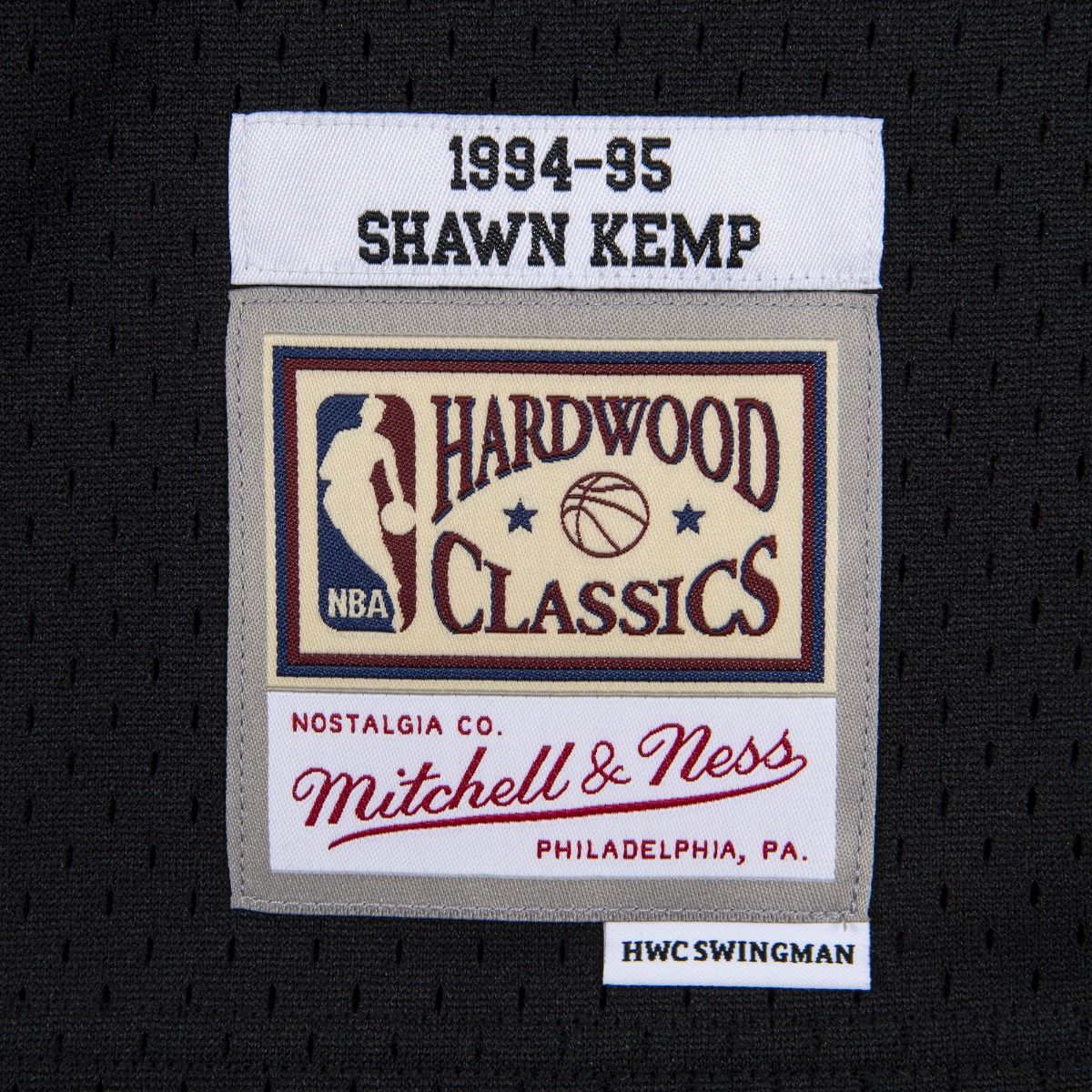 Mens Mitchell & Ness NBA RELOAD SWINGMAN JERSEY - SUPERSONICS 1994 SHAWN KEMP