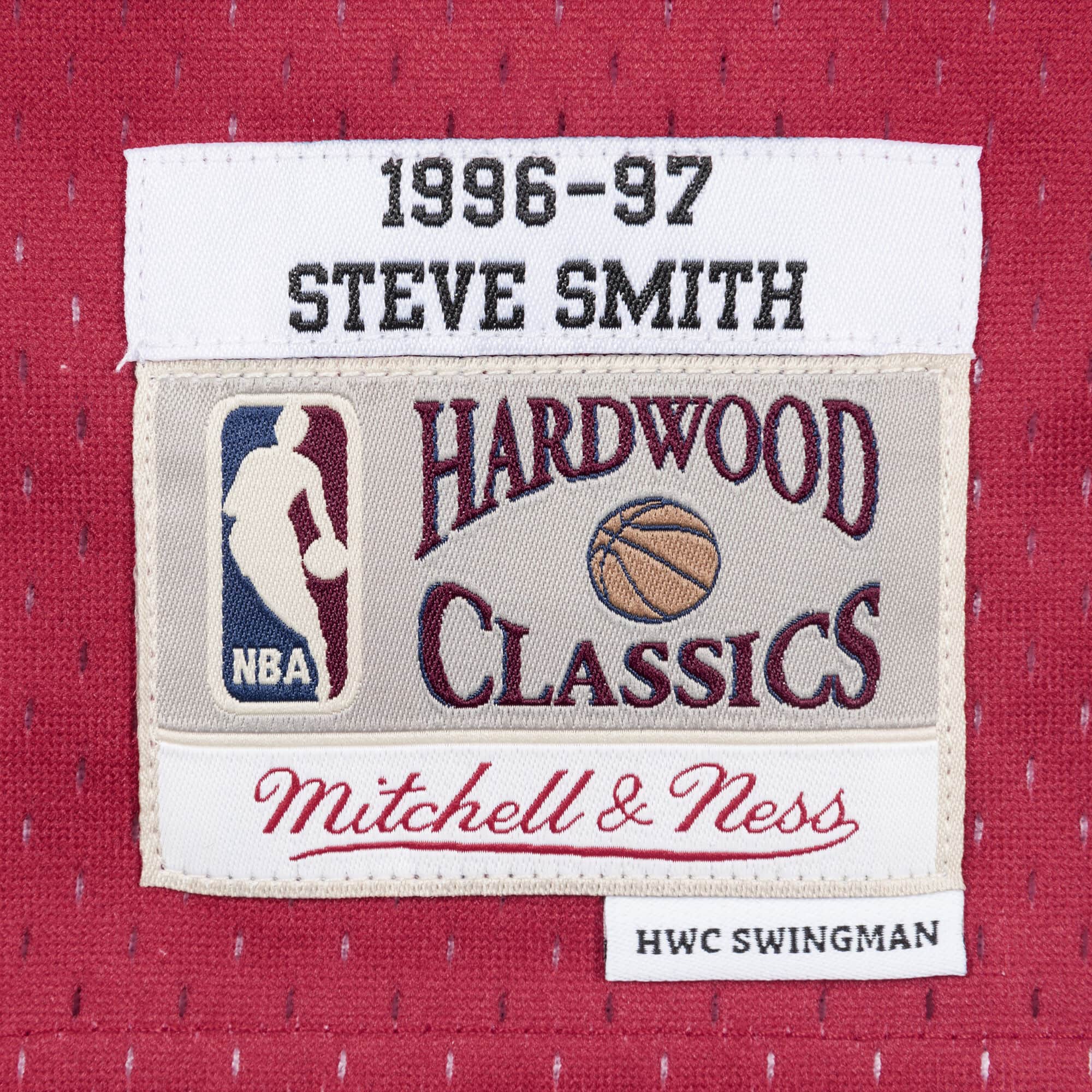 MITCHELL & NESS NBA SWINGMAN ROAD JERSEY ATLANTA HAWKS 96 STEVE SMITH