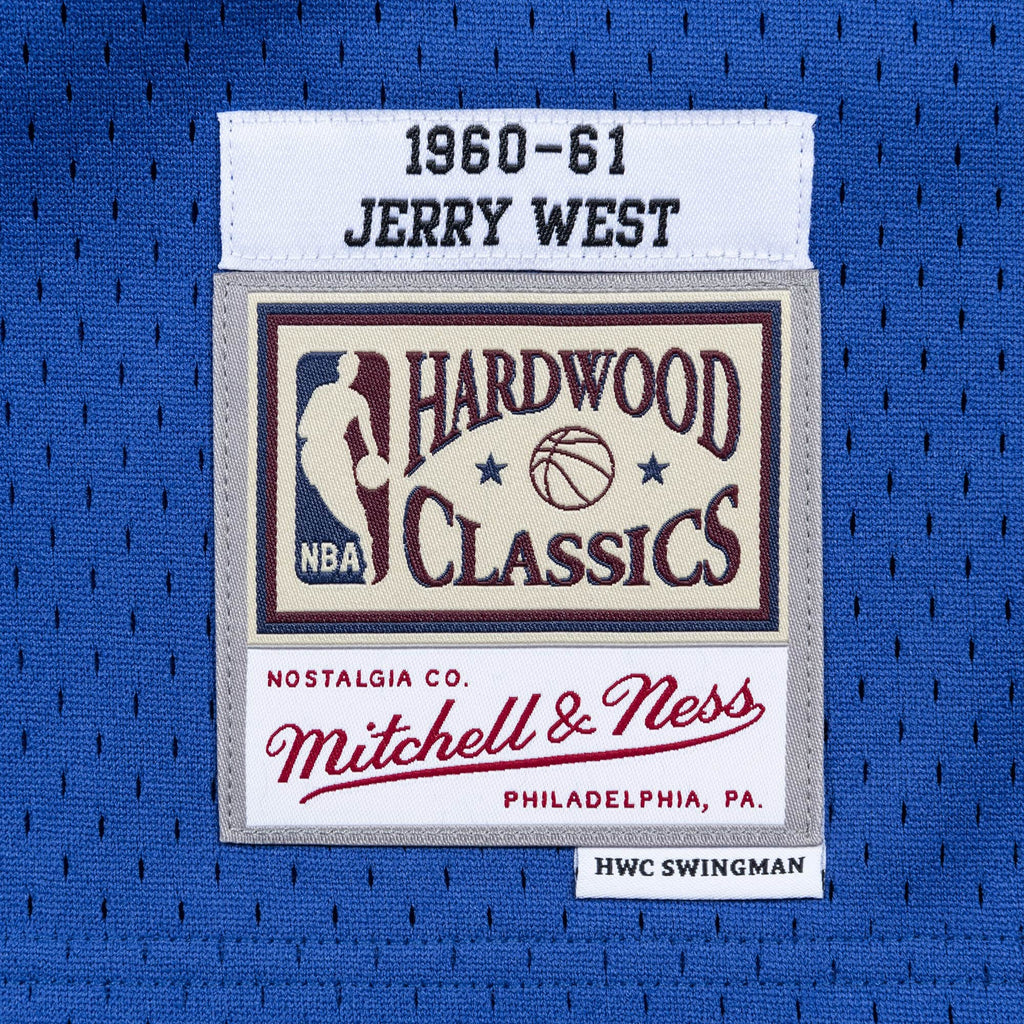 Mens Mitchell & Ness NBA Swingman Jersey 1960 Los Angeles Lakers Jerry West