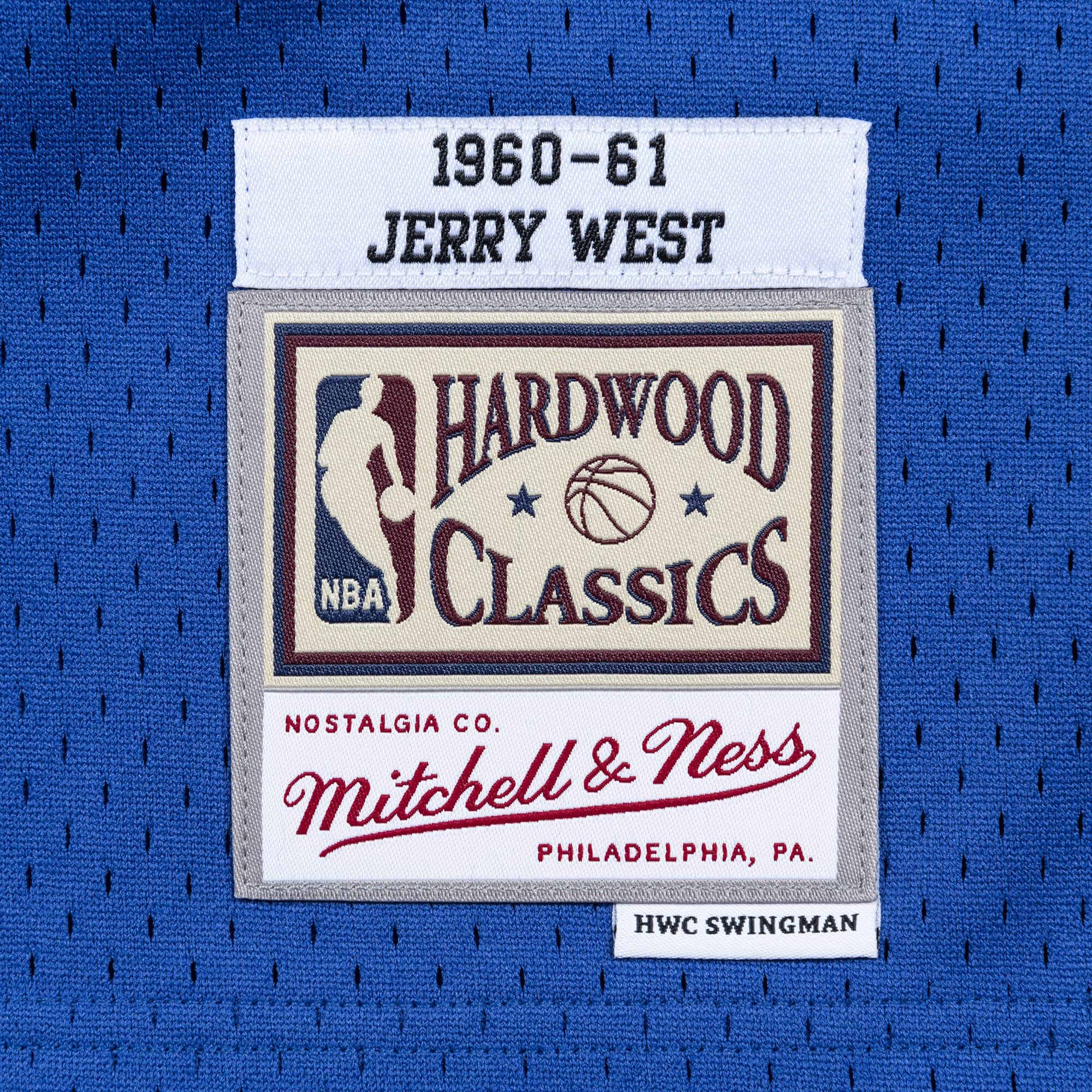 Mens Mitchell & Ness NBA Swingman Jersey 1960 Los Angeles Lakers Jerry West