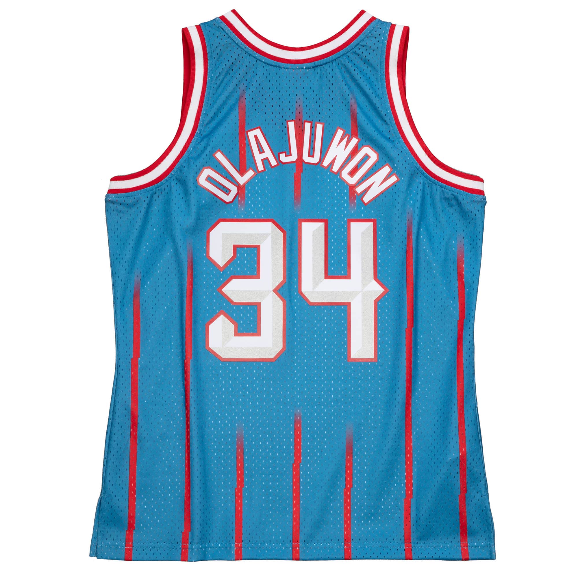 Mens Mitchell & Ness NBA Reload 2.0 Swingman Jersey Rockets 1996 Hakeem Olajuwon