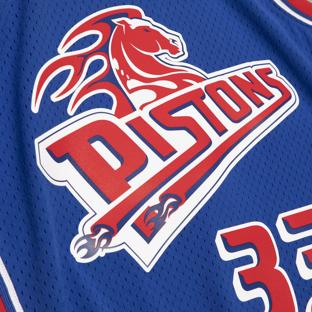 Mens Mitchell & Ness NBA RELOAD SWINGMAN JERSEY - DETROIT PISTONS '98 GRANT HILL