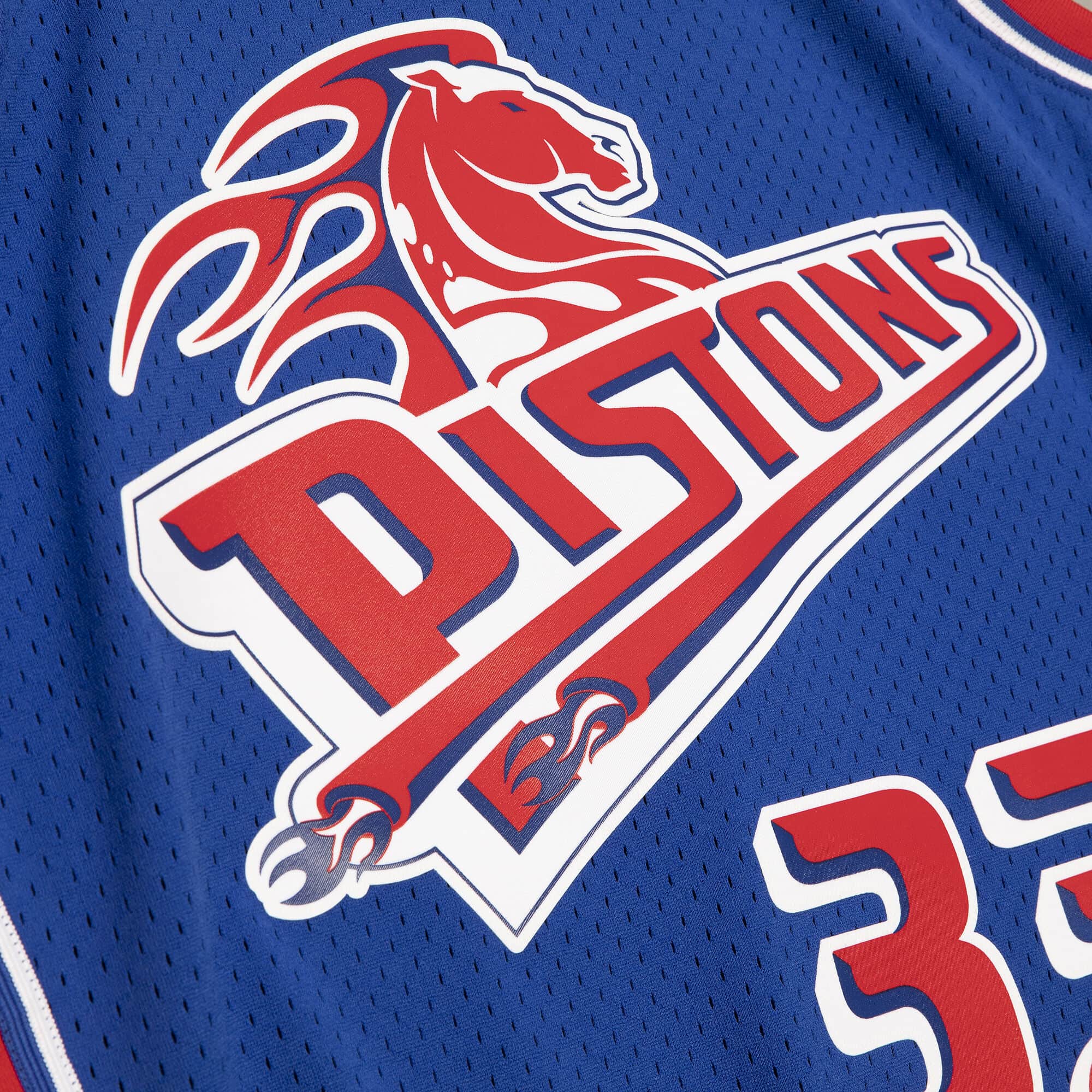 Mens Mitchell & Ness NBA RELOAD SWINGMAN JERSEY - DETROIT PISTONS '98 GRANT HILL