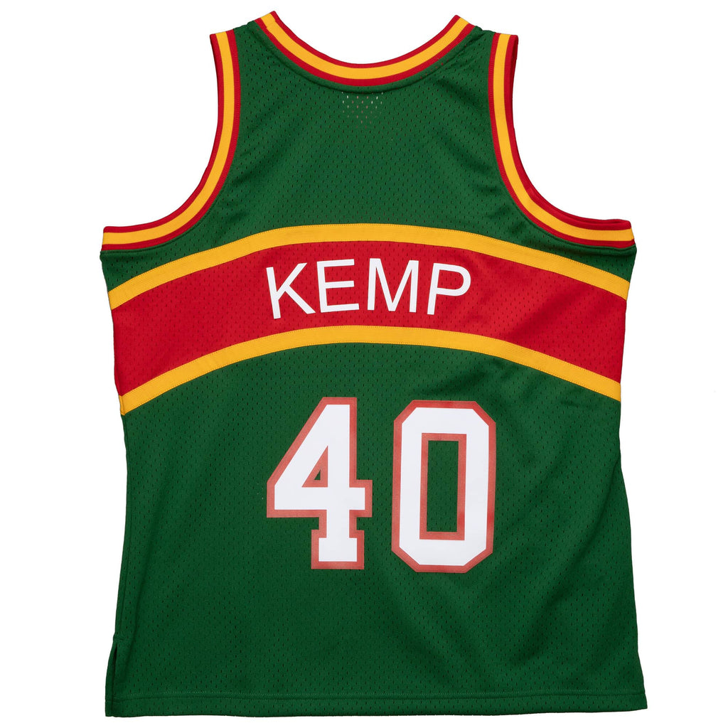 Mens Mitchell & Ness NBA Reload 2.0 Swingman Jersey Supersonics 1994 Shawn Kemp