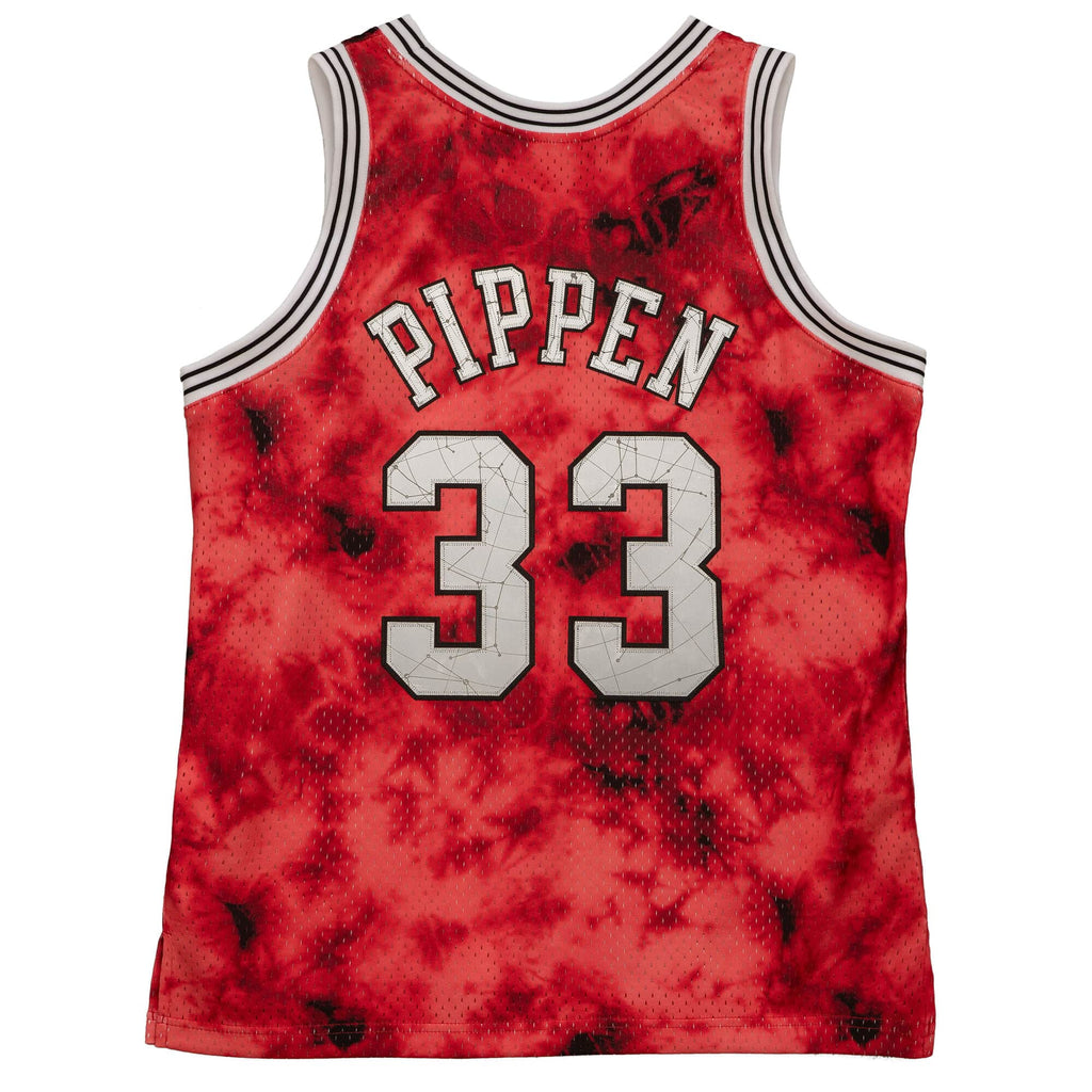 Mens Mitchell & Ness NBA GALAXY SWINGMAN JERSEY - CHICAGO BULLS 1997 PIPPEN