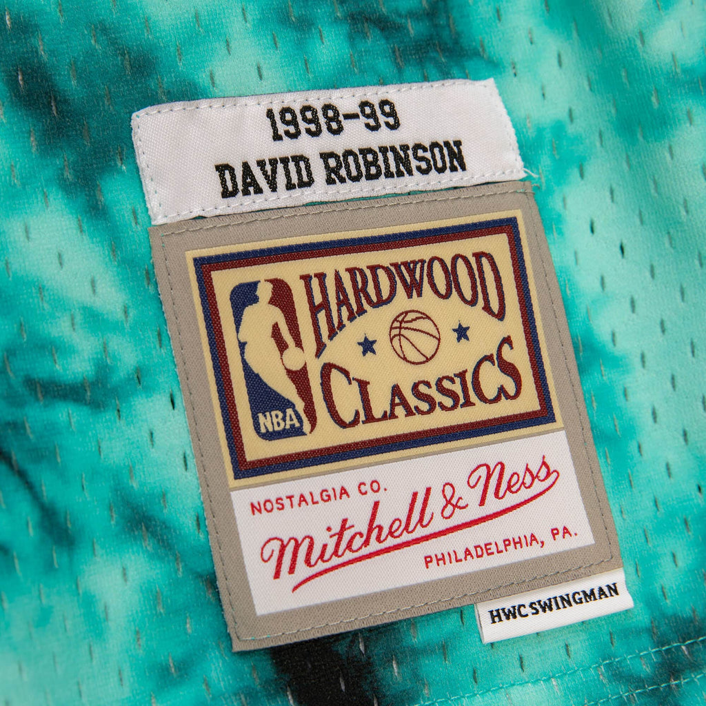Mens Mitchell & Ness NBA GALAXY SWINGMAN JERSEY - SPURS 1998 DAVID ROBINSON