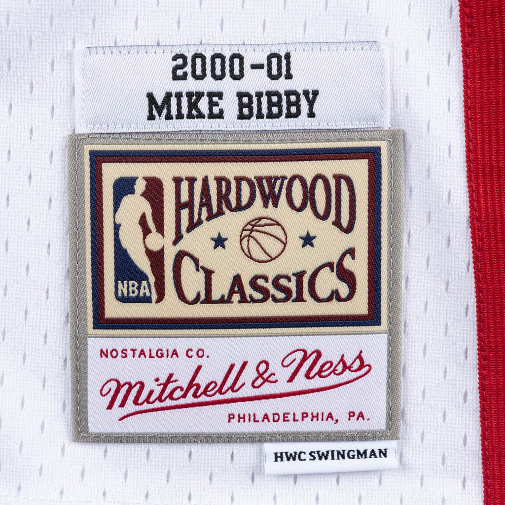 Mens Mitchell & Ness NBA SWINGMAN JERSEY - VANCOUVER GRIZZLIES 00 MIKE BIBBY