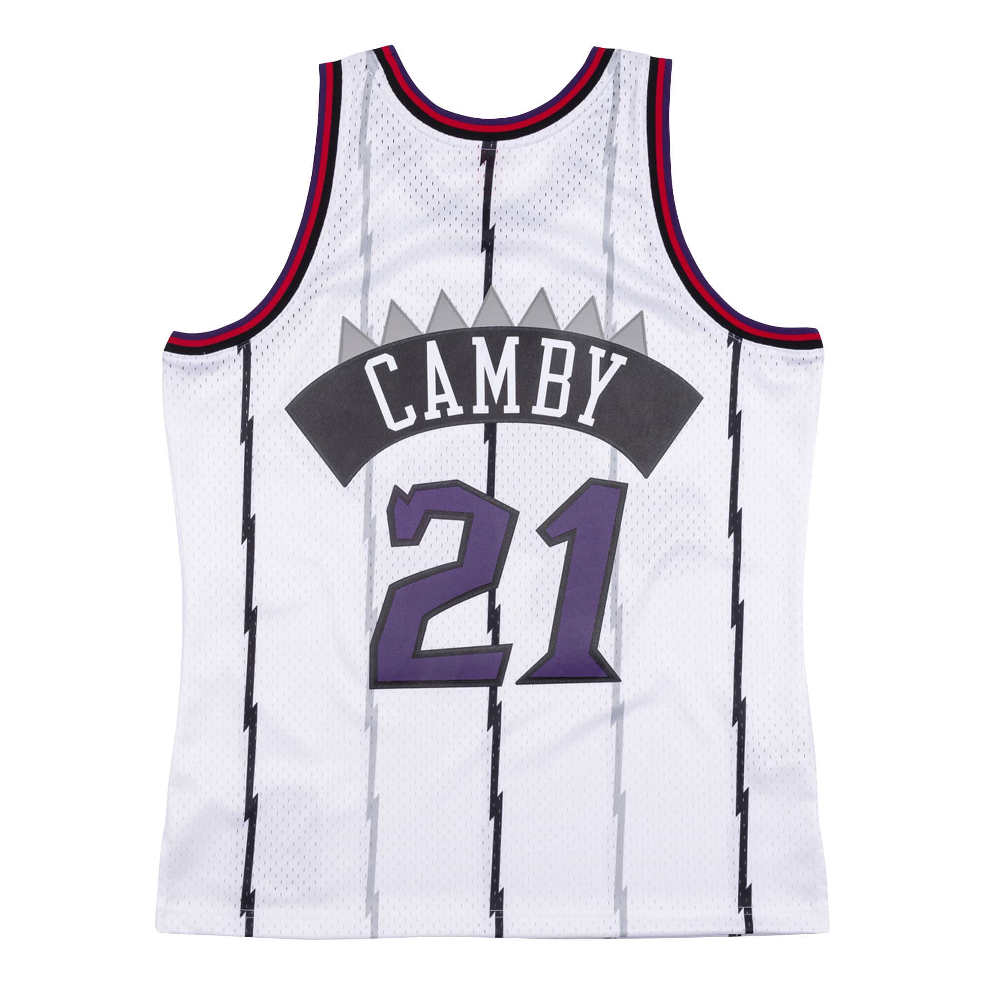 MITCHELL & NESS NBA SWINGMAN JERSEY TORONTO RAPTORS 97 MARCUS CAMBY