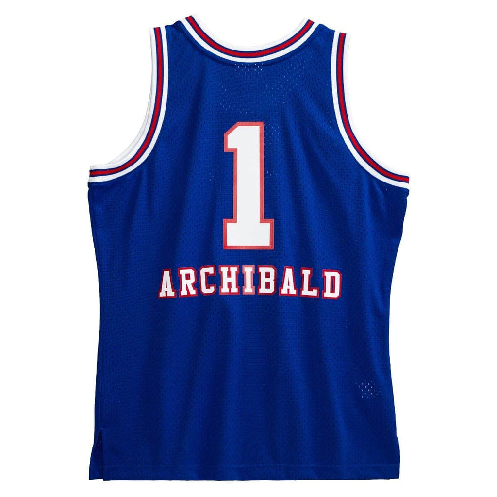 MITCHELL & NESS NBA SWINGMAN JERSEY SACRAMENTO KINGS 75 NATE ARCHIBALD