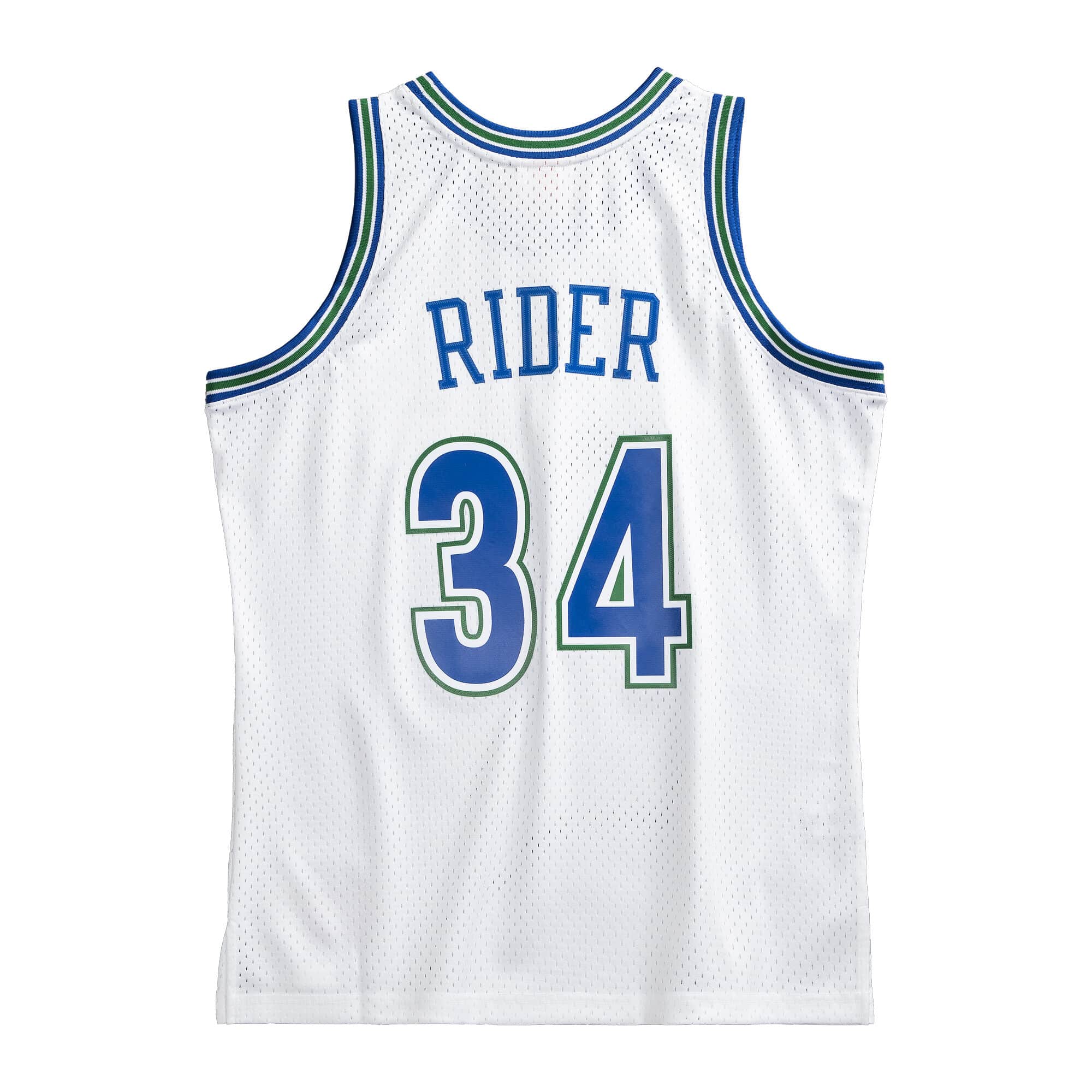 Mens Mitchell & Ness NBA Swingman Jersey 1995 Timberwolves Isaiah Rider Jr