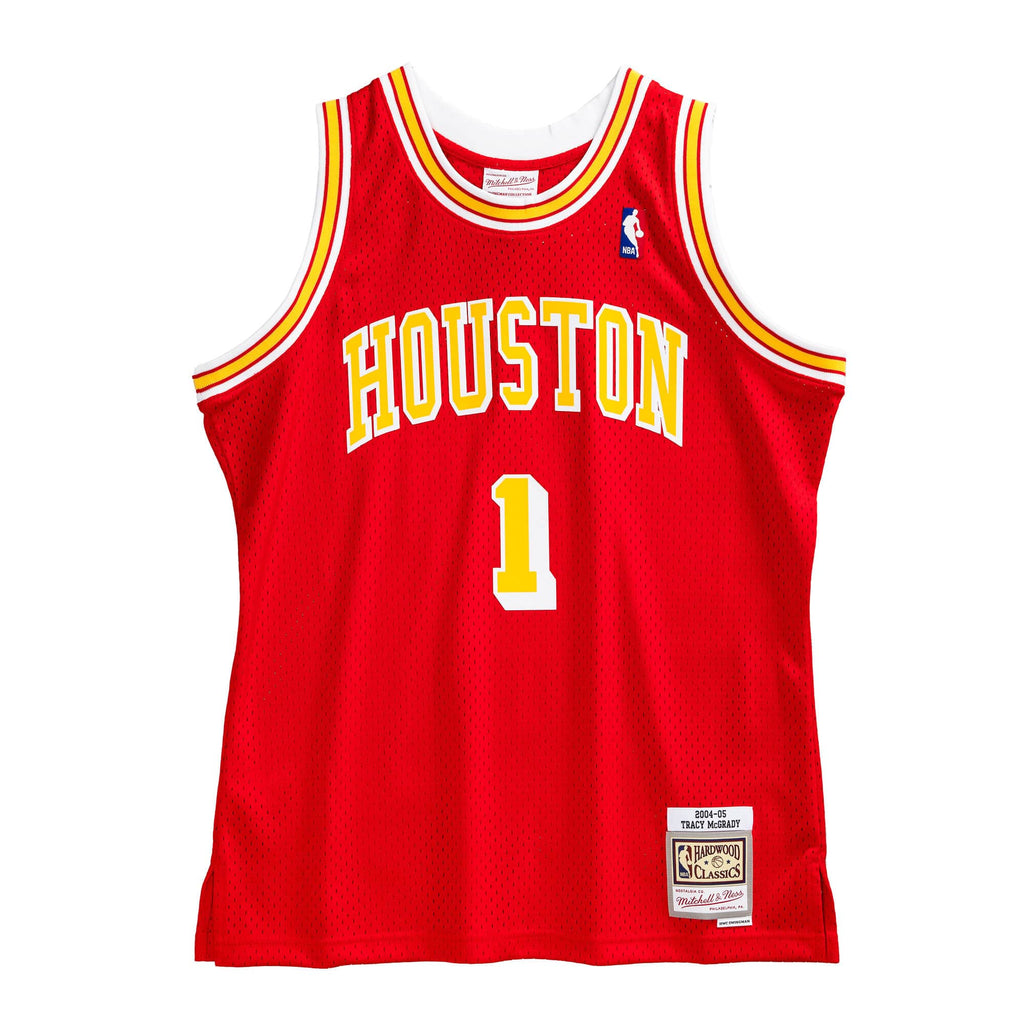 Mens Mitchell & Ness NBA Swingman Jersey 2004 Houston Rockets Tracy Mcgrady