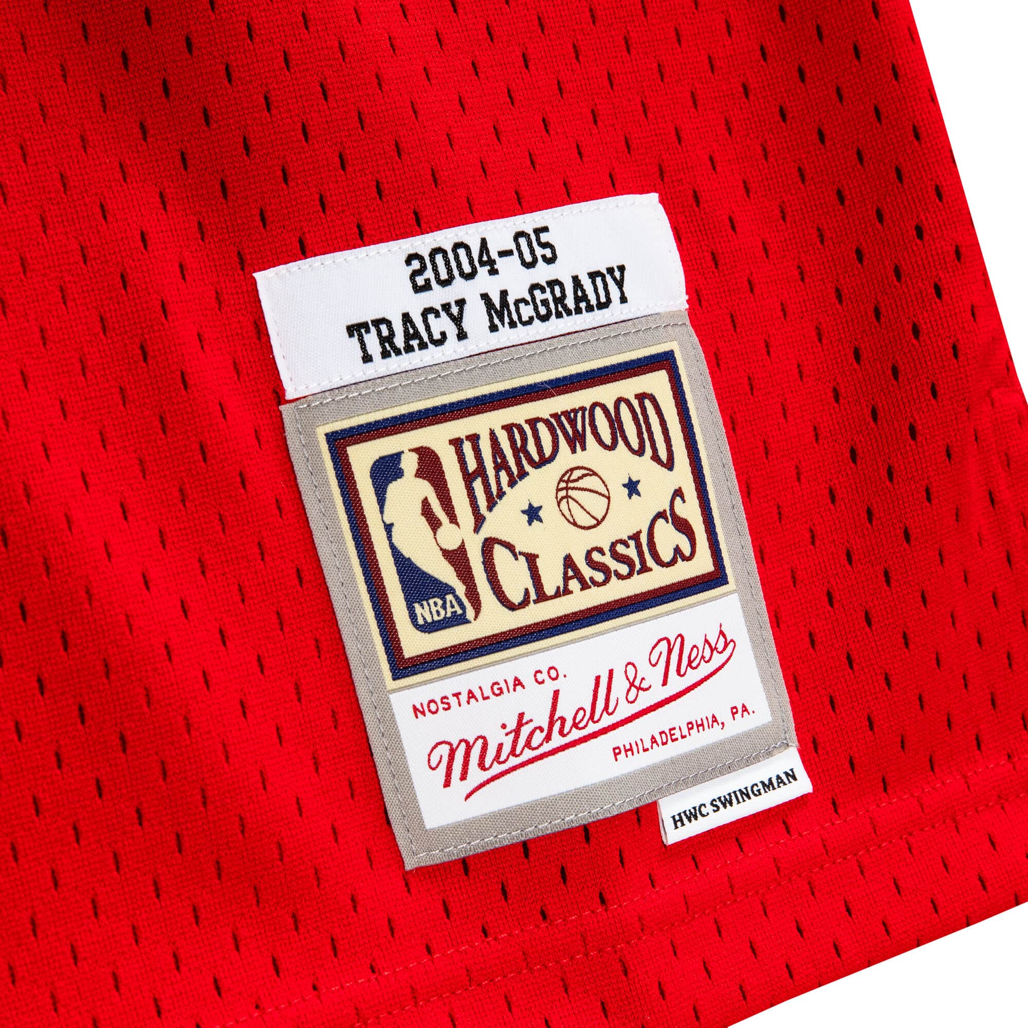 Mens Mitchell & Ness NBA Swingman Jersey 2004 Houston Rockets Tracy Mcgrady