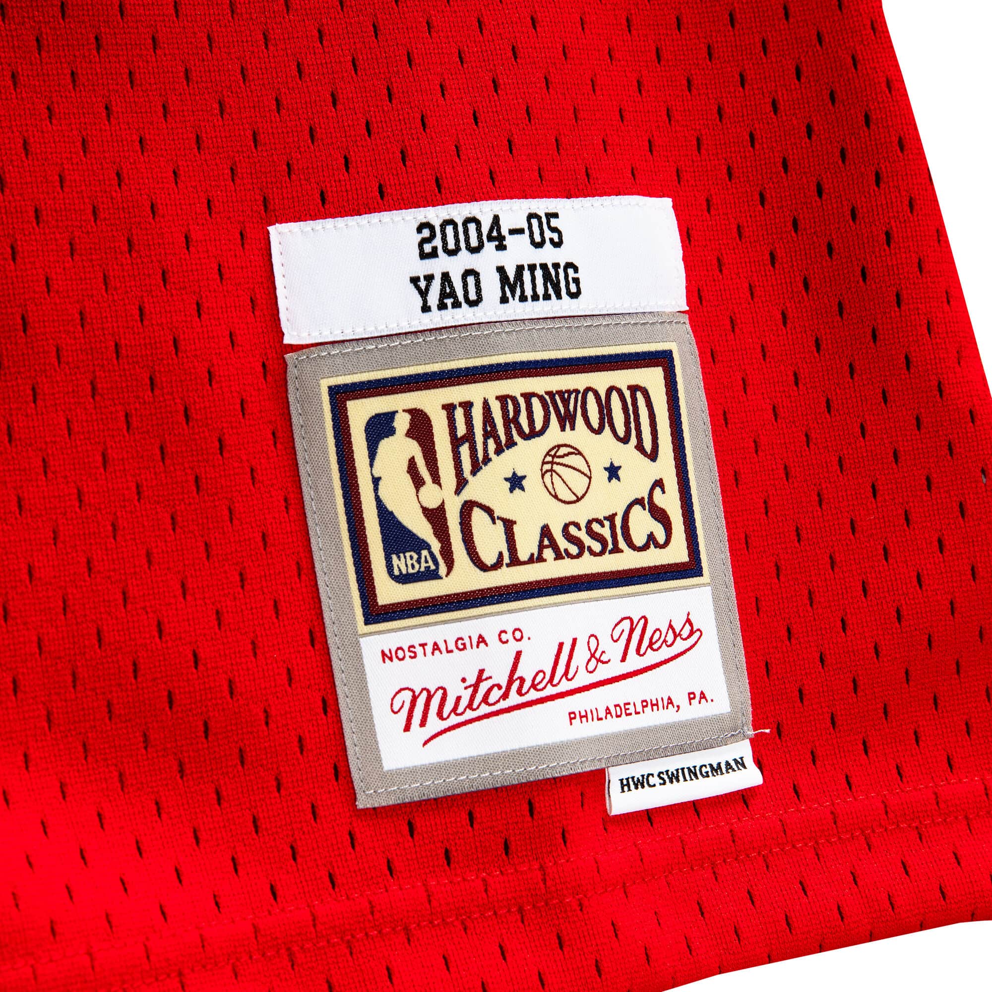 Mens Mitchell & Ness NBA Swingman Jersey 2004 Houston Rockets Yao Ming
